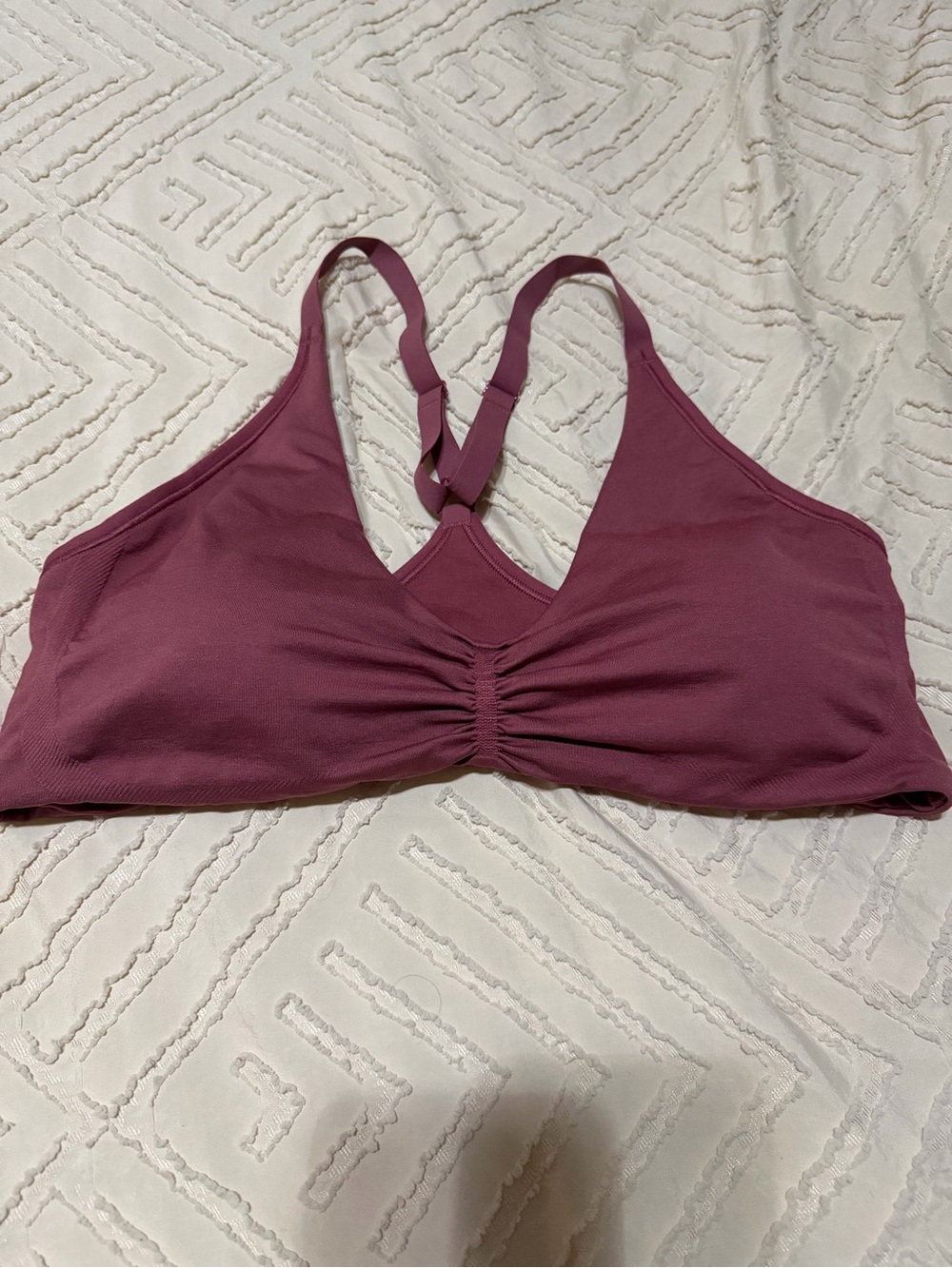 Gymshark reset pink sports bra